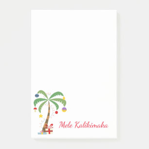 Holiday Tree Post-it-Notes-Mele Kalikimaka Post-it Klebezettel