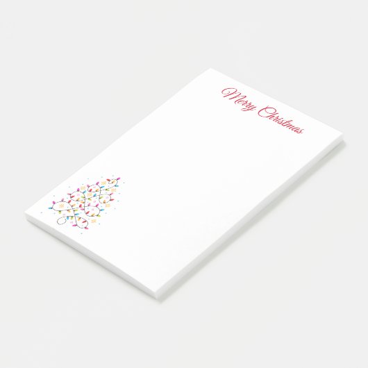 Holiday Tree Post-it-Notes Post-it Klebezettel (angewinkelt)