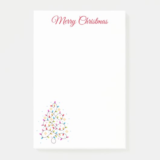 Holiday Tree Post-it-Notes Post-it Klebezettel (Vorderseite)