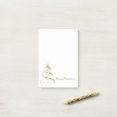 Holiday Tree Post-it-Notes Post-it Klebezettel (Auf Schreibtisch)