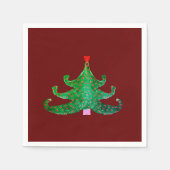 Holiday Tree Serviette (Vorderseite)