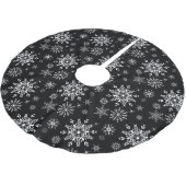 Holiday Tree Skirt Polyester Weihnachtsbaumdecke (Schrägansicht)