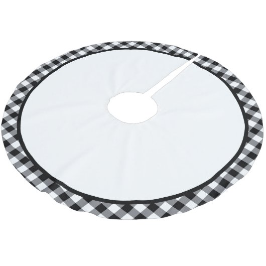 Holiday Tree Skirt Polyester Weihnachtsbaumdecke (Schrägansicht)