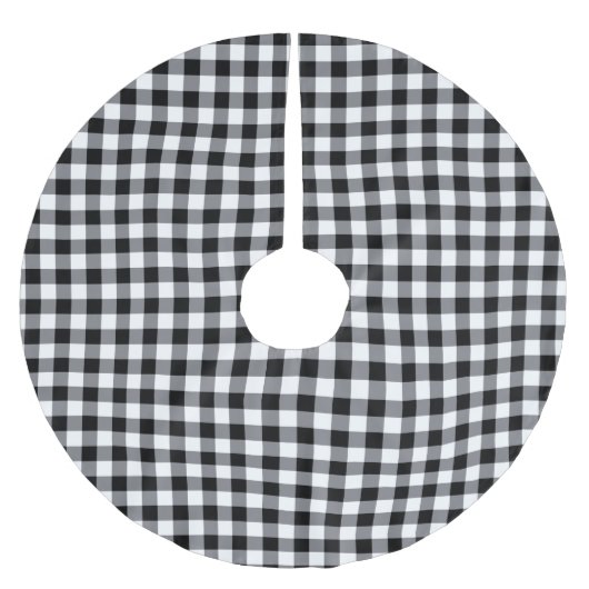 Holiday Tree Skirt Polyester Weihnachtsbaumdecke (Vorderseite)