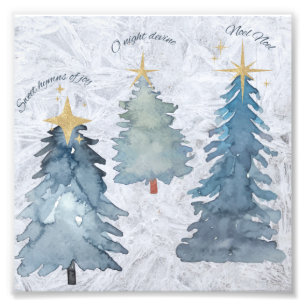 Holiday Trees Fotodruck