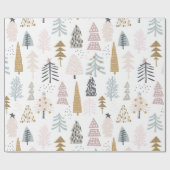 Holiday Trees Geschenkpapier (Flach)