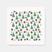 Holiday Trees Serviette (Vorderseite)
