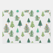 Holiday Trio Geschenkpackung Geschenkpapier Set (Vorderseite 3)