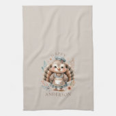 Holiday Türkei Hinzufügen benutzerdefinierten Text Geschirrtuch (Vertikal)