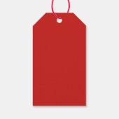 Holiday Ugly Sweater, Personalisierte Weihnachten Geschenkanhänger (Rückseite)