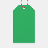 Holiday Ugly Sweater, Personalisierte Weihnachten Geschenkanhänger (Rückseite)