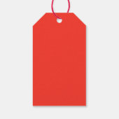 Holiday Ugly Sweater, Personalisierte Weihnachten Geschenkanhänger (Rückseite)