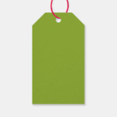 Holiday Ugly Sweater, Personalisierte Weihnachten Geschenkanhänger (Rückseite)