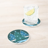 Holiday Untersetzer Blue Festival Weihnachtsbaum G (Seite)