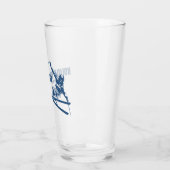 Holiday Valley Resort Skifahrer Glas (Links)