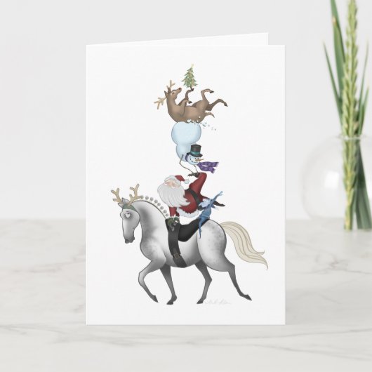 Holiday Vaulting Feiertagskarte (Vorderseite)