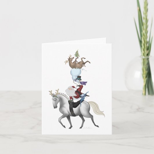 Holiday Vaulting Notecard Feiertagskarte (Vorderseite)