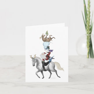 Holiday Vaulting Notecard Feiertagskarte