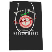 Holiday Vegas Casino Blackjack Poker Nacht Party Mittlere Geschenktüte (Vorderseite)