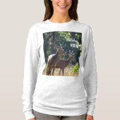 Holiday Vibes Deers Long Sleeves Top (Vorderseite)