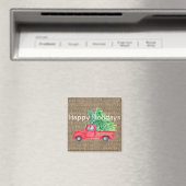 Holiday Vintag LKW Magnet (In Situ (Geschirrspüler))