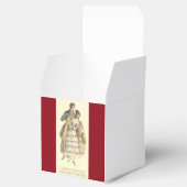 Holiday Vintage Weihnachts-Gastgeschenk Box Geschenkschachtel (Geöffnet)