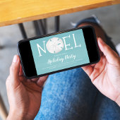 Holiday Watercolor Türkisches Weihnachten Sand Dol Einladung