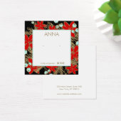 Holiday , Weihnachts-Stuhl-Ohrring-Display-Karte (Schreibtisch)