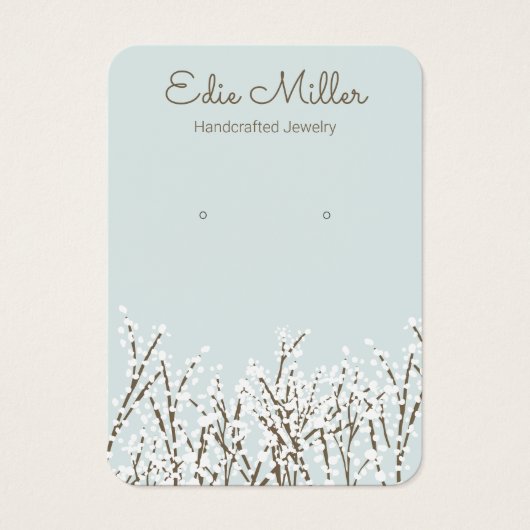 Holiday Winter Branches Earring Jewerly (Vorderseite)