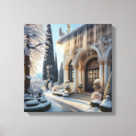 Holiday Winter Ein perfektes Wochenende in Locarno Leinwanddruck