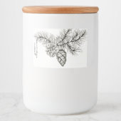 Holiday & Winter label for candle, bottle, jar Lebensmitteletikett (Vorderseite)