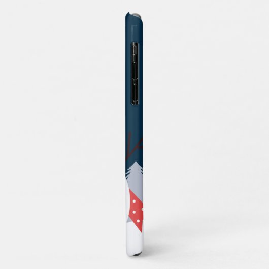 Holiday Winter Snowman Case-Mate iPhone Hülle (Hinten/Links)