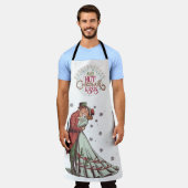 Holiday Wish Hot Chocolate Kisses Schürze (Getragen)