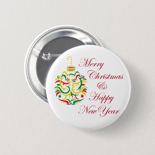 Holiday Wites Button (Vorne & Hinten)