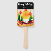 Holiday within the Pines! Fächer (Rückseite)