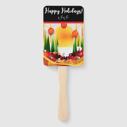 Holiday within the Pines! Fächer (Rückseite)