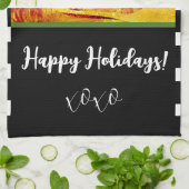 Holiday within the Pines! Geschirrtuch (Gefaltet)