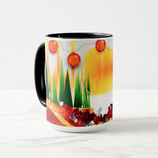 Holiday within the Pines! Tasse (Vorderseite Links)