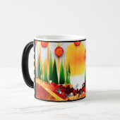 Holiday within the Pines! Verwandlungstasse (Vorderseite Links)