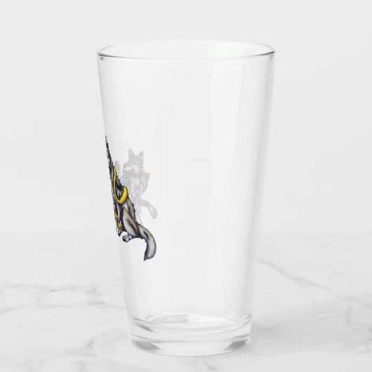 Holiday Wolves Glas (Links)