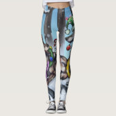 Holiday Wolves Leggings (Vorderseite)
