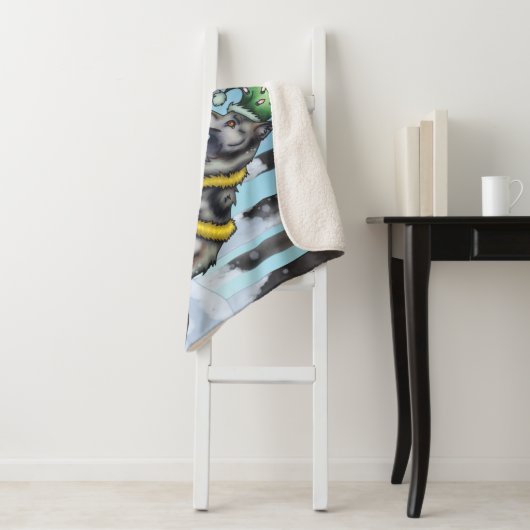 Holiday Wolves Sherpadecke (Beispiel)