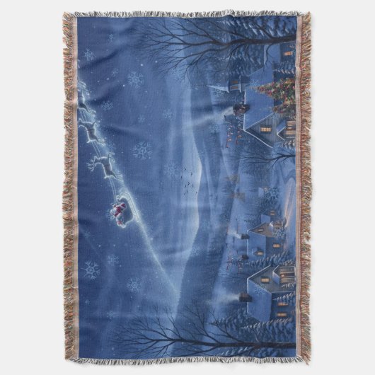 Holiday Wonderland Decke (Vorderseite Vertikal)