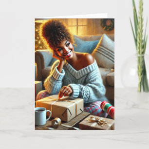 Holiday Wrappin Queen Feiertagskarte