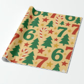 Holiday Wrapping Paper Geschenkpapier (Ungerollt)