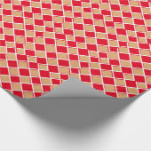 Holiday Wrapping Paper Harlequin Geschenkpapier (Ecke)
