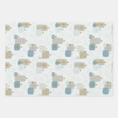 Holiday Wrapping Paper Sheets Geschenkpapier Set (Vorderseite 2)