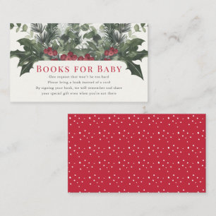 Holiday Wreath Baby Shower Buchungsanfrage Buchung Begleitkarte
