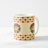 Holiday Wreath Knit Kaffeetasse (VorderseiteRechts)