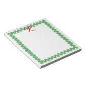 Holiday Wreath Notepad Notizblock (angewinkelt)
